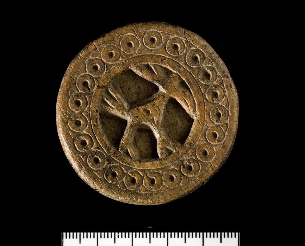 Medieval bone counter