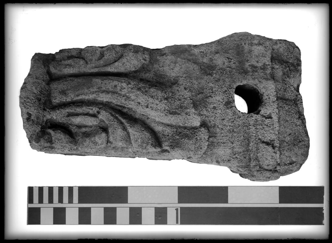 Roman fountain fragment from Caerleon