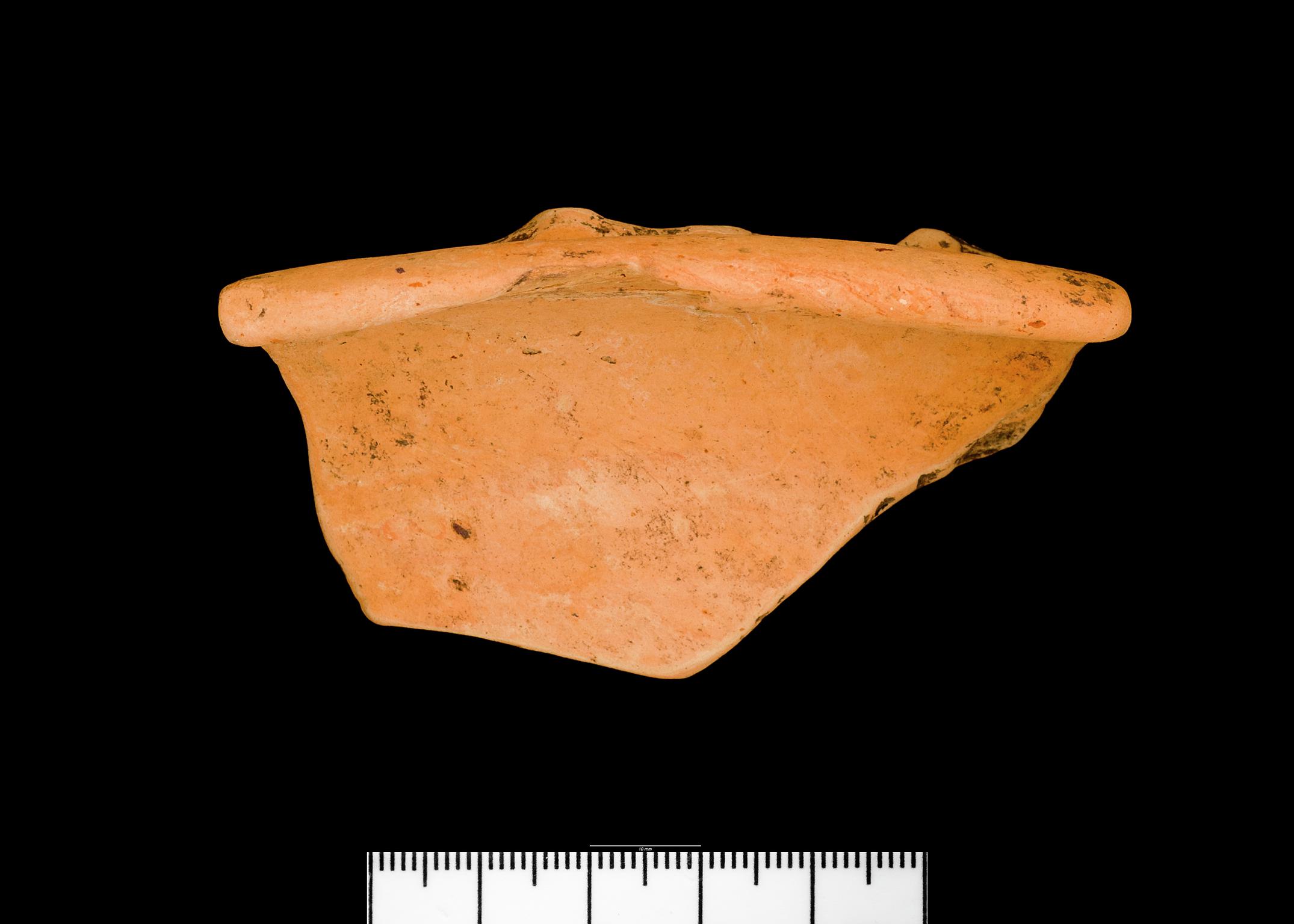 Early Medieval pottery bowl