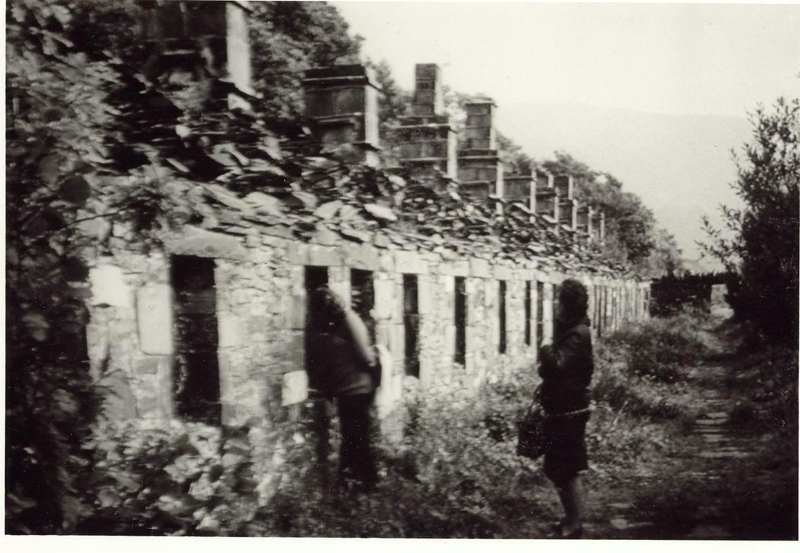 Derelict barracks at Dinorwig Quarry