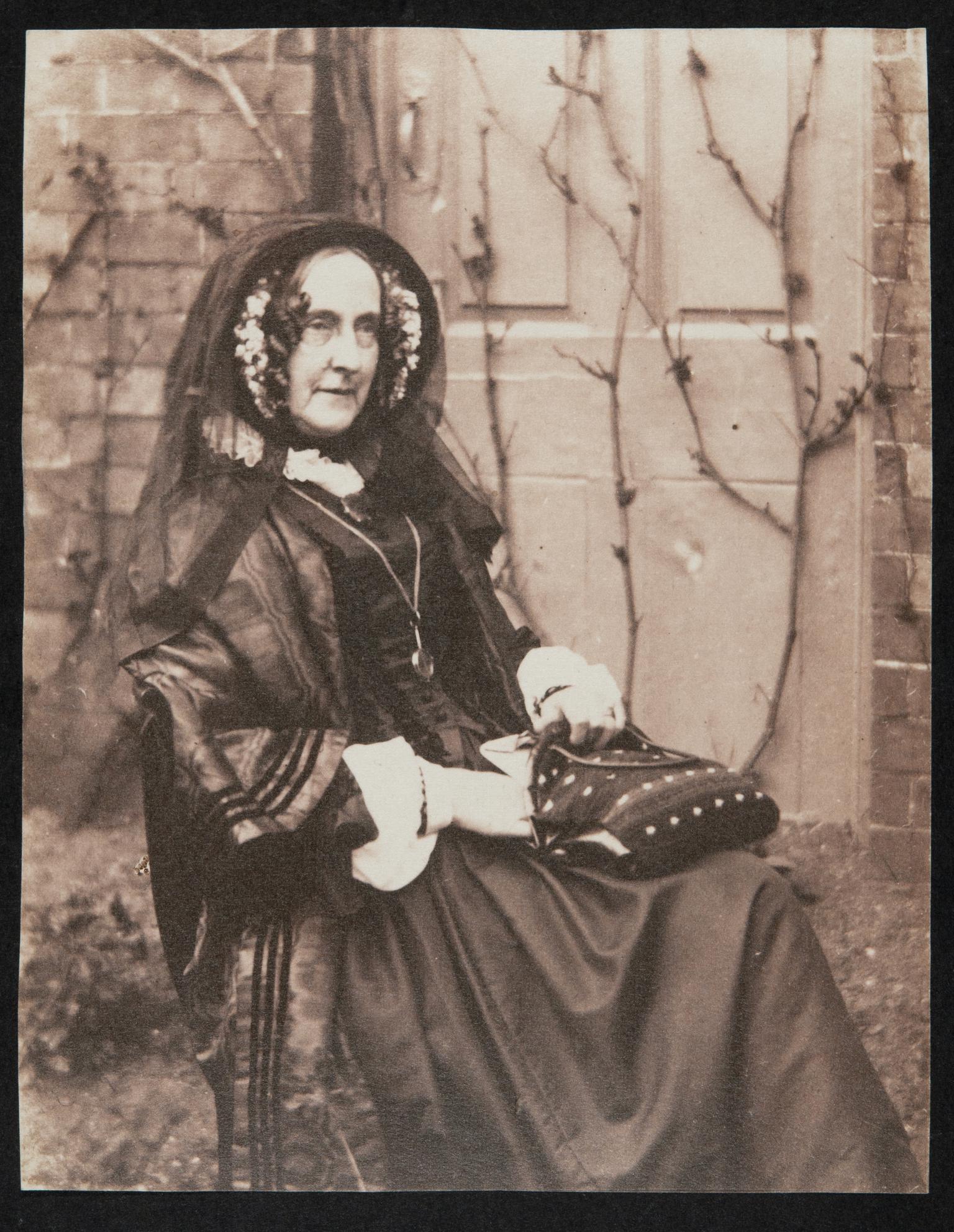 Mrs Thomas of Gnoll, photograph