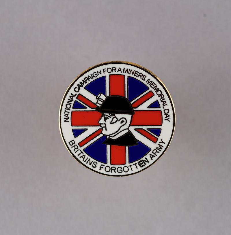 National Campaign for a Miners Memorial Day, badge
