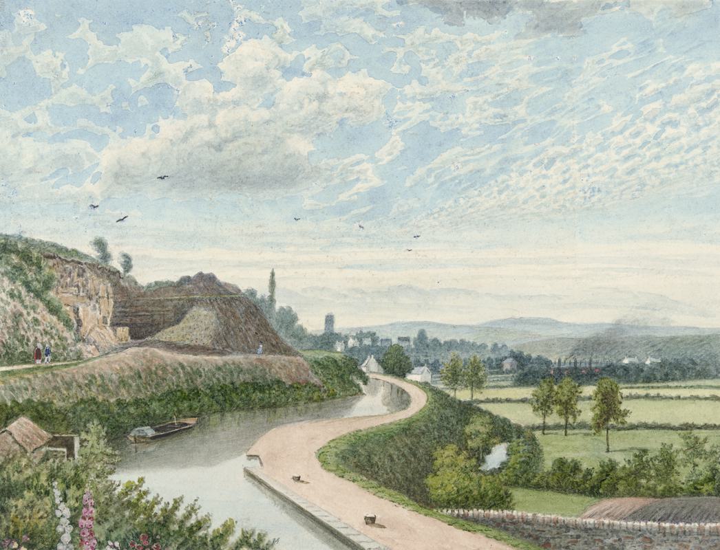 The Glamorganshire canal at Ynysangharad