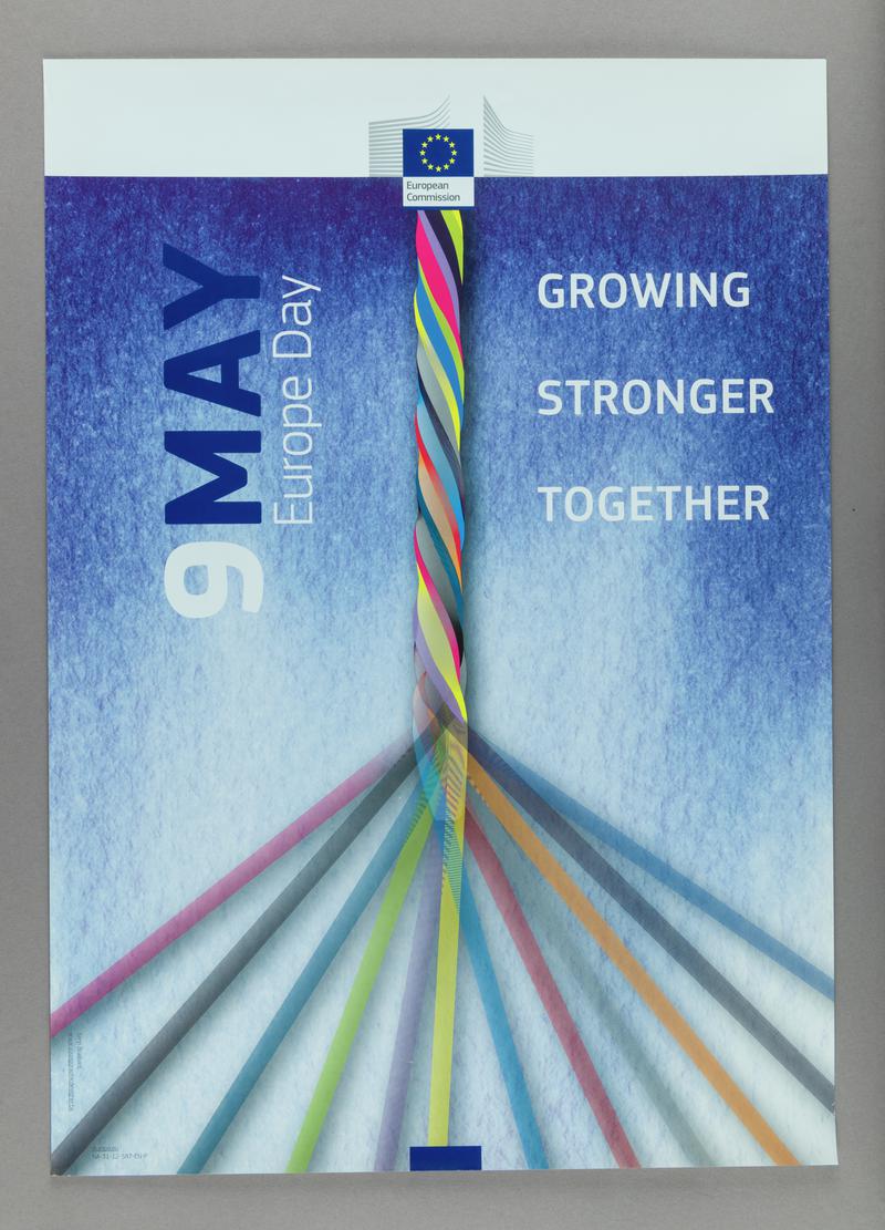 Poster advertising Europe Day, 9 May 2012.