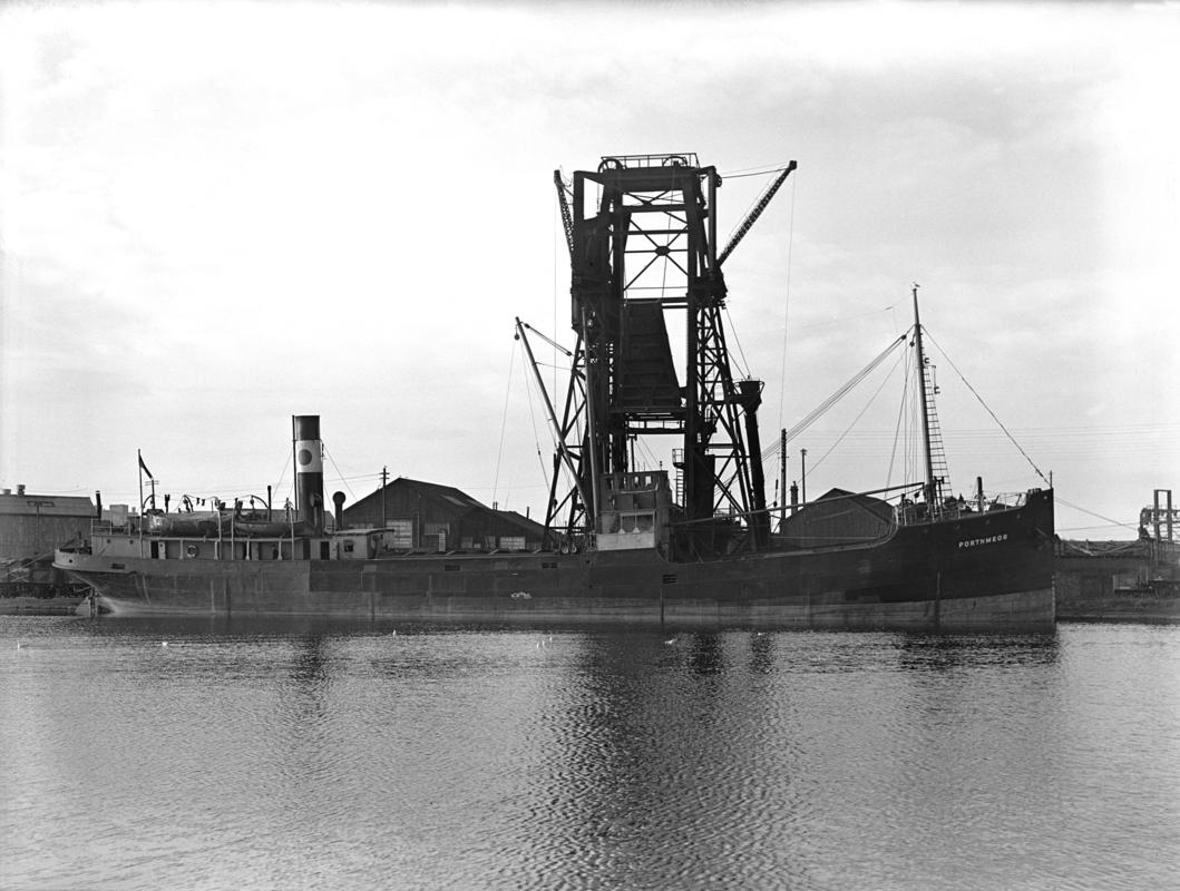 ss PORTHMEOR at Cardiff Docks