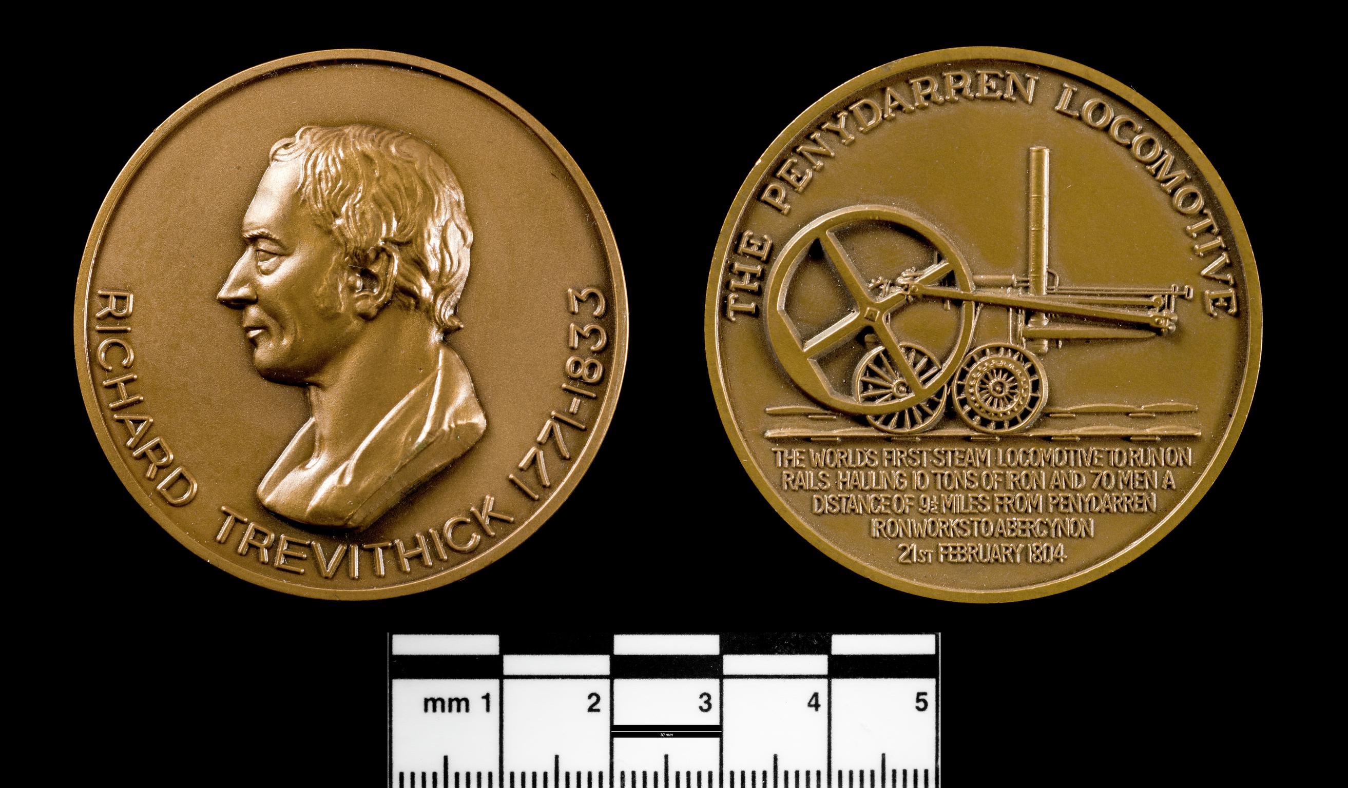 Trevithick commemorative medal