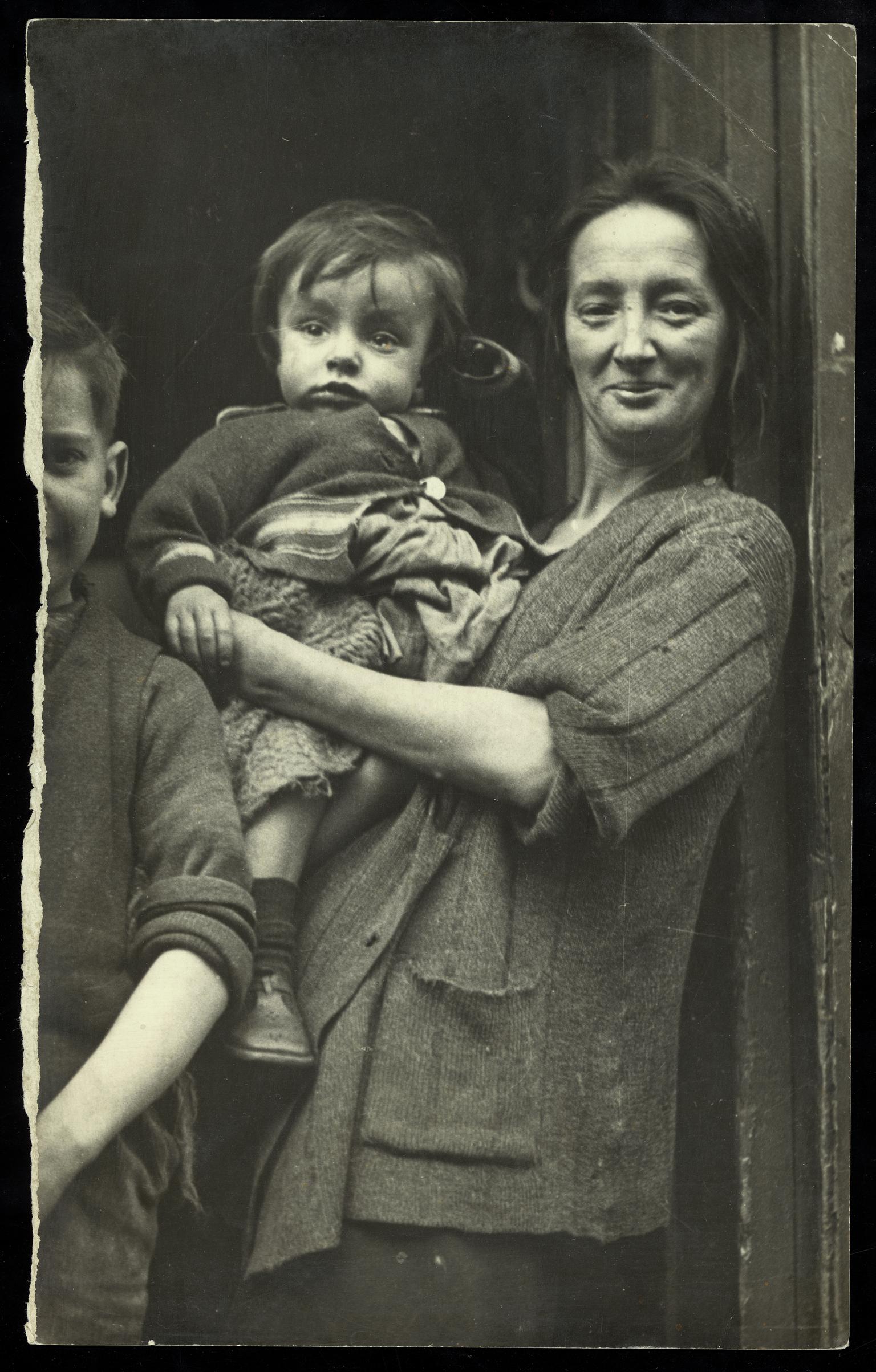 Mother and child, photograph
