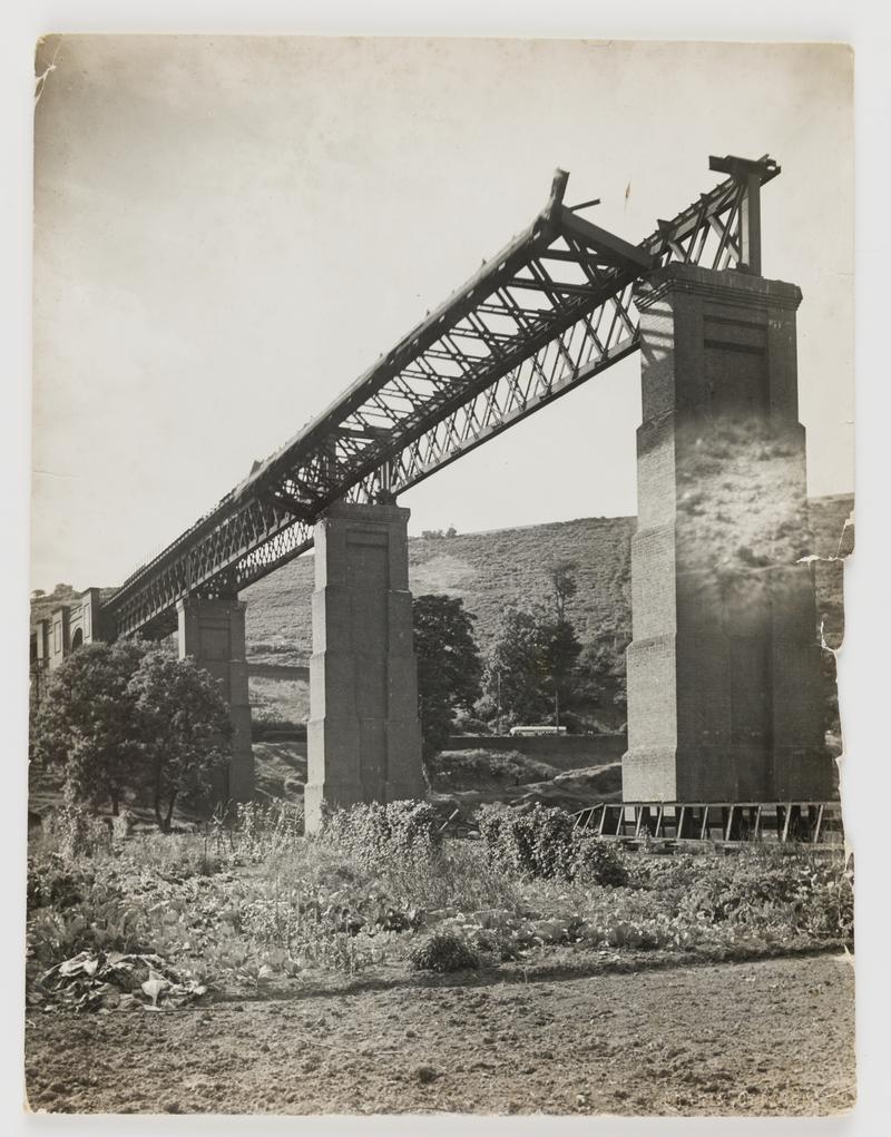 Demolition of Llanbradach Viaduct.