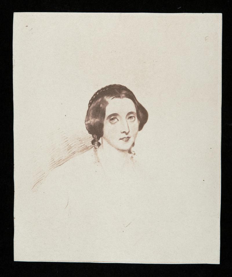 Drawing of a lady&#039;s head