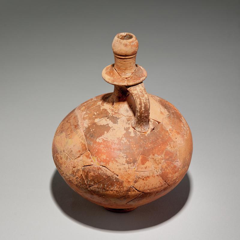 Roman pottery flagon