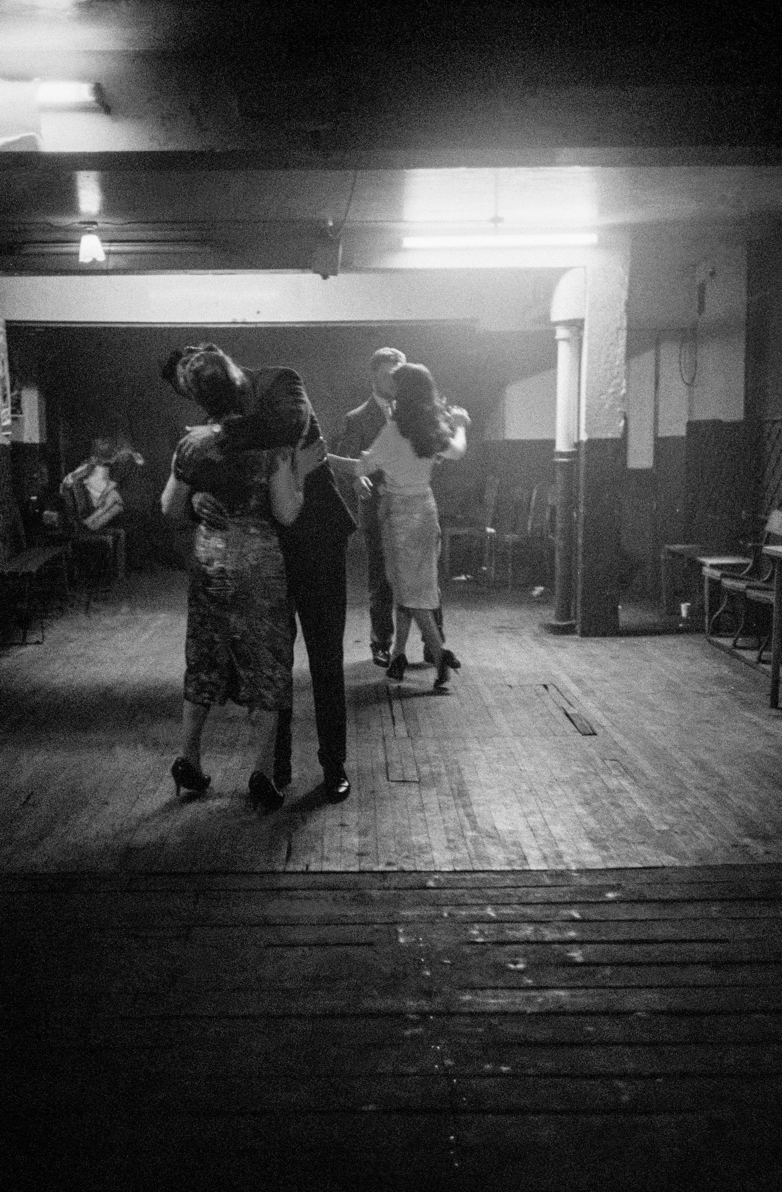 Small dance club. Taken on a Contax 2 camera (first professional camera). London