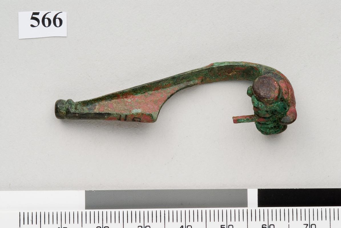 Roman copper alloy Polden Hill brooch