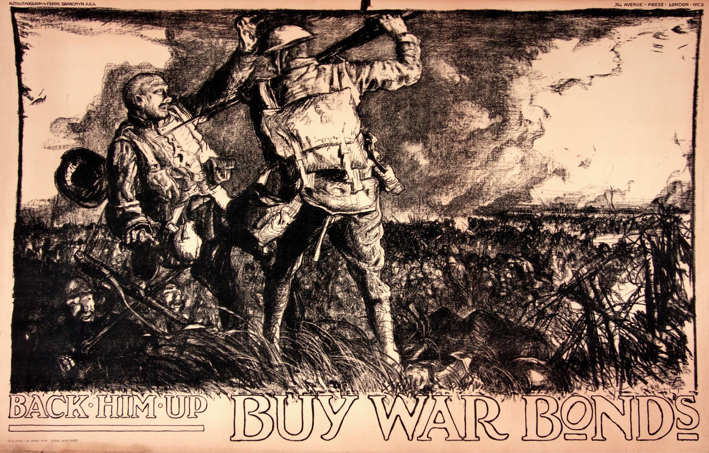 Back him up: Buy War Bonds