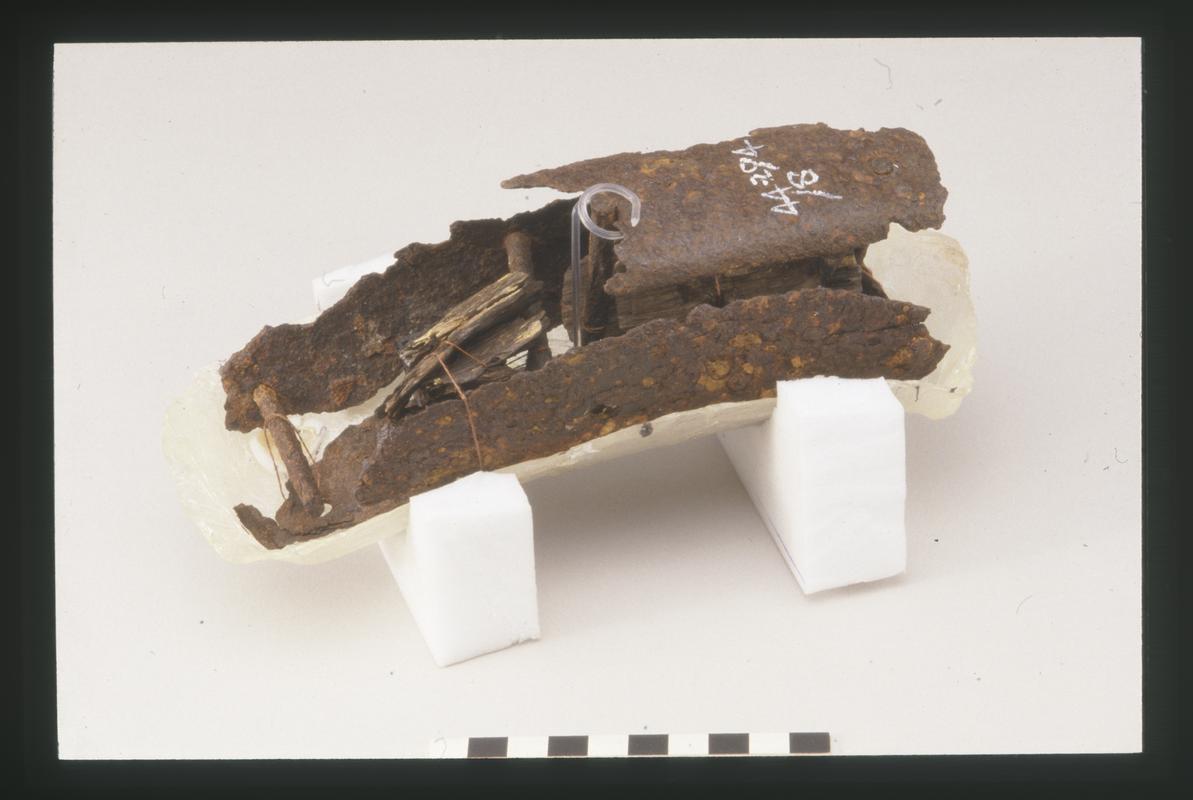 Late Iron Age wooden draught pole