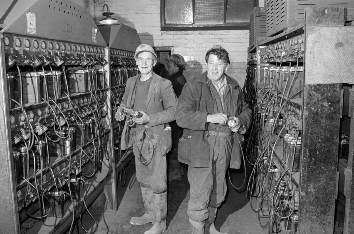 Big Pit Colliery, film negative