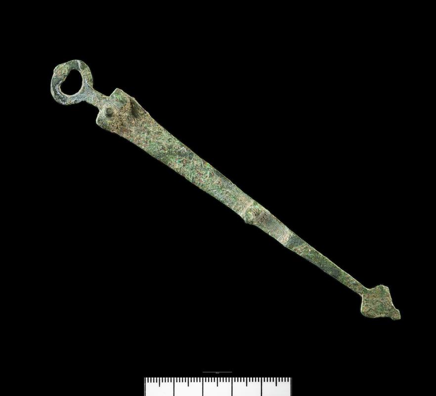 Roman copper alloy scabbard slide