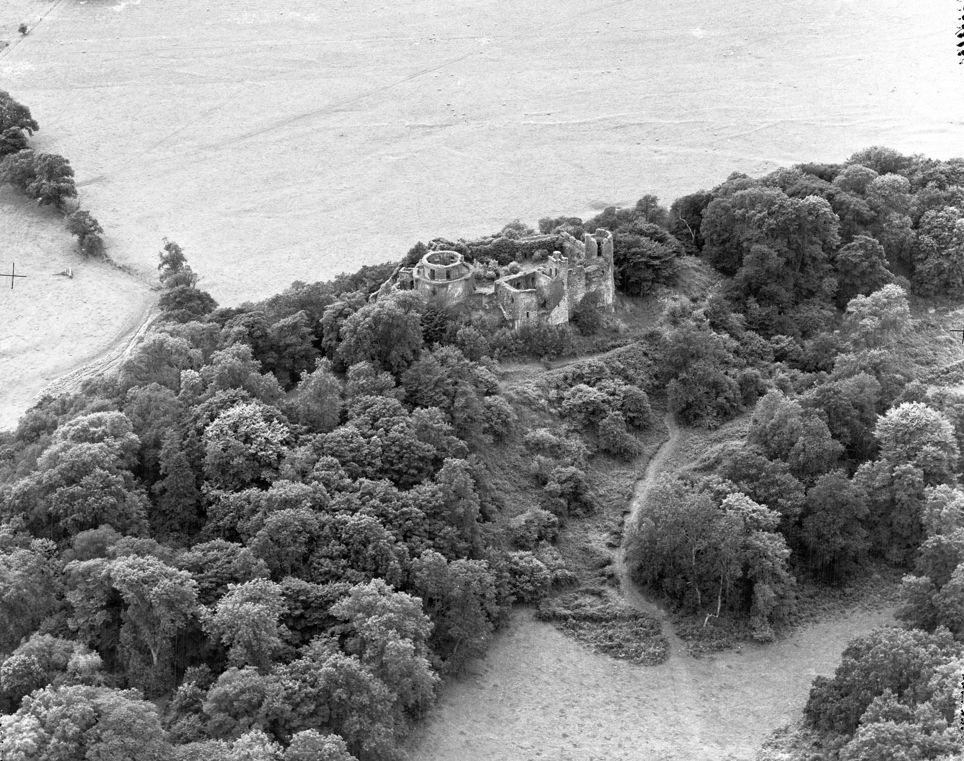 Dinefwr Castle, film negative