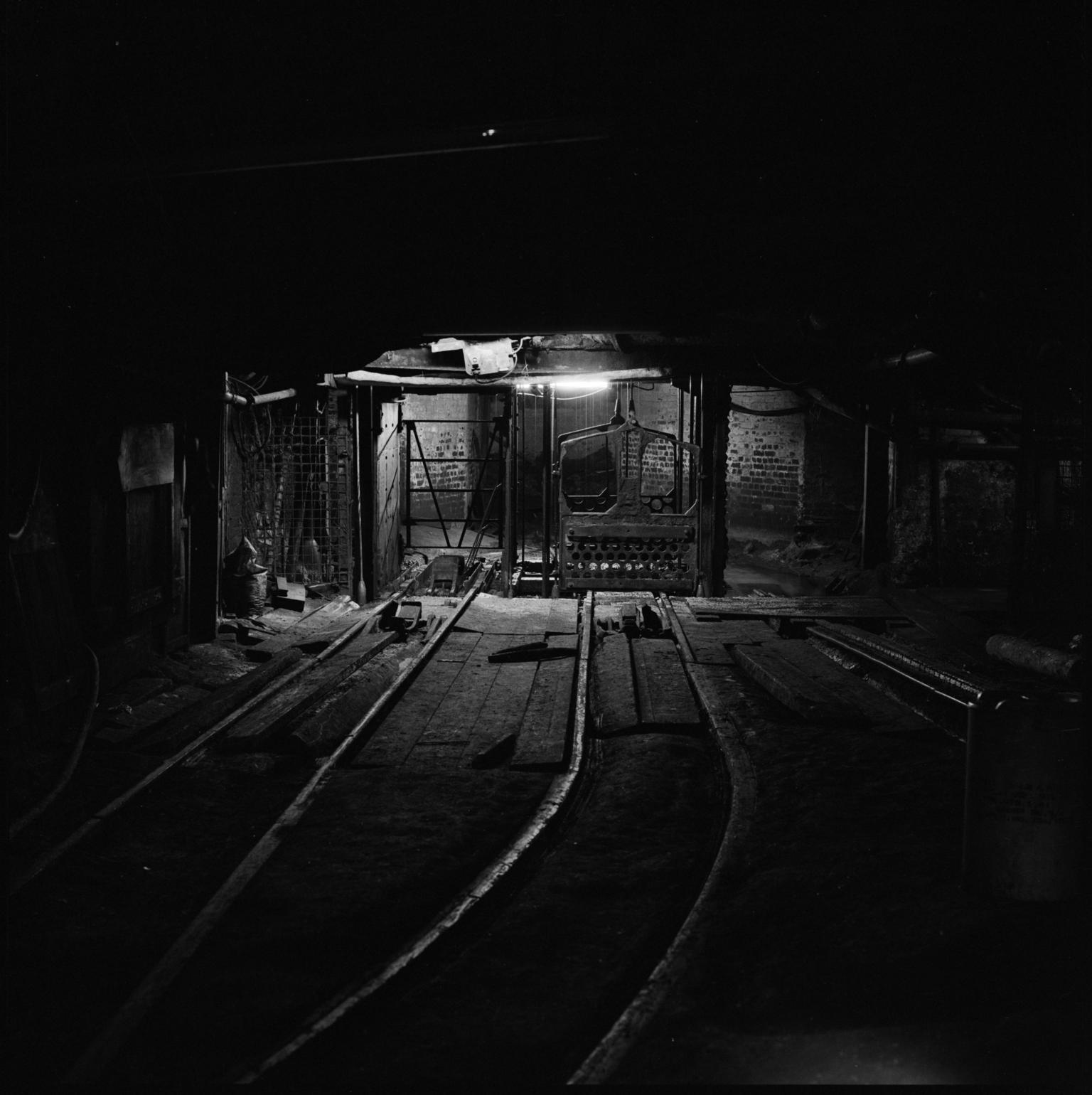 Morlais Colliery, film negative