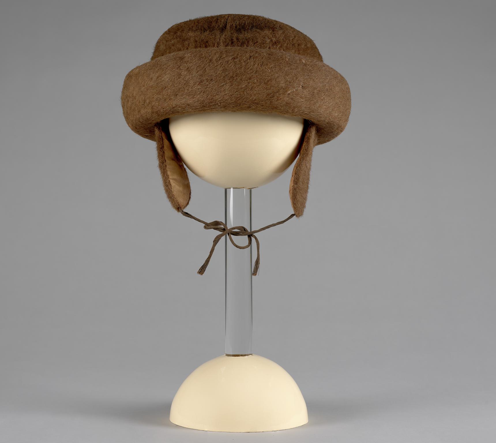 Fur hat worn by Charles Horace Watkins
