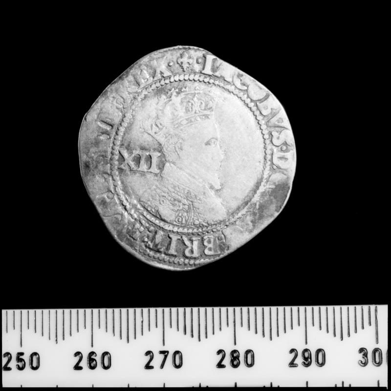 Tregwynt Hoard - James I silver shilling