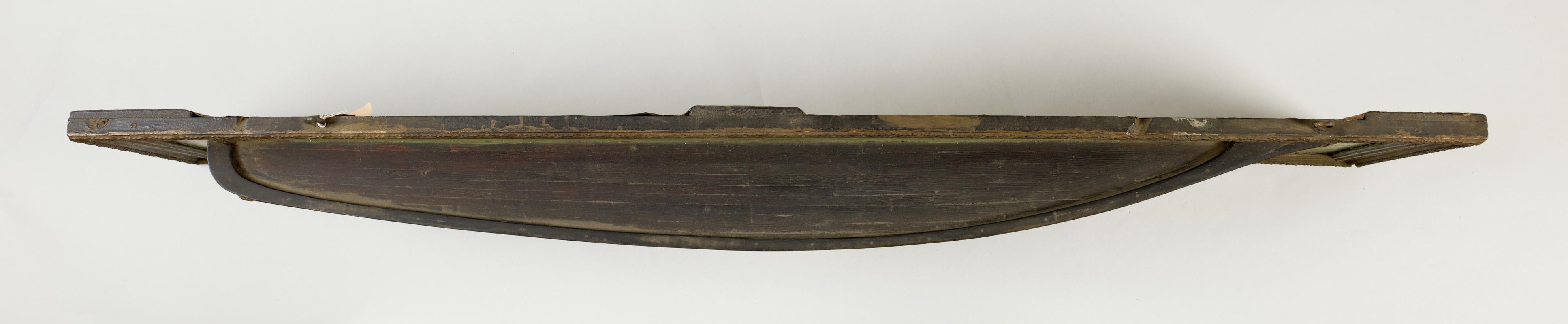 Half hull ship model