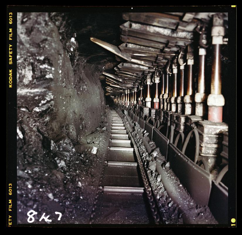 Merthyr Vale Colliery, film negative