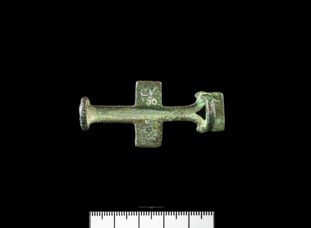Roman copper alloy harness mount