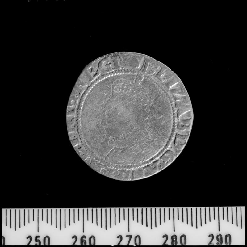 Tregwynt Hoard - Elizabeth I silver shilling