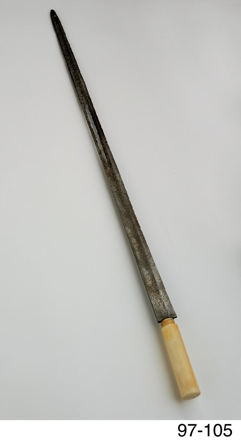 Sword blade, used by Edward Williams (Iolo Morganwg)