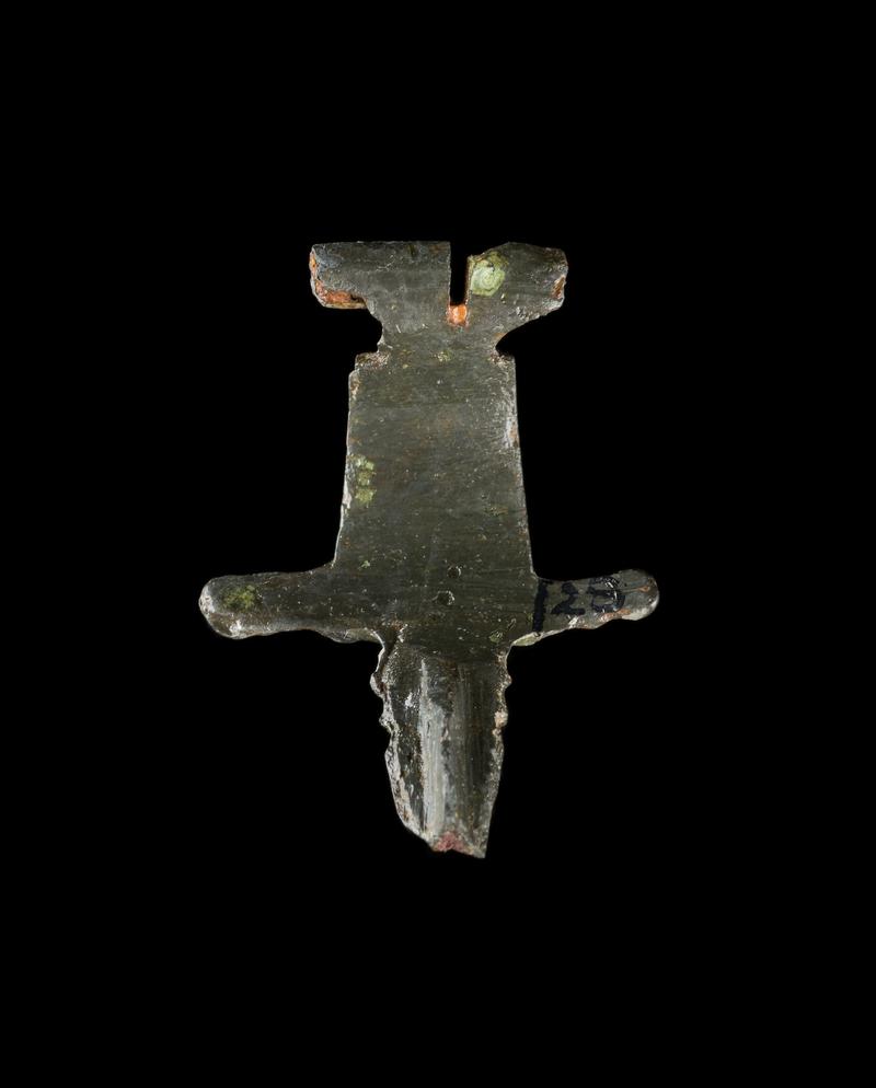 Roman copper alloy Hod Hill brooch