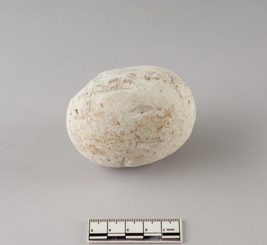 Roman stone ballista ball