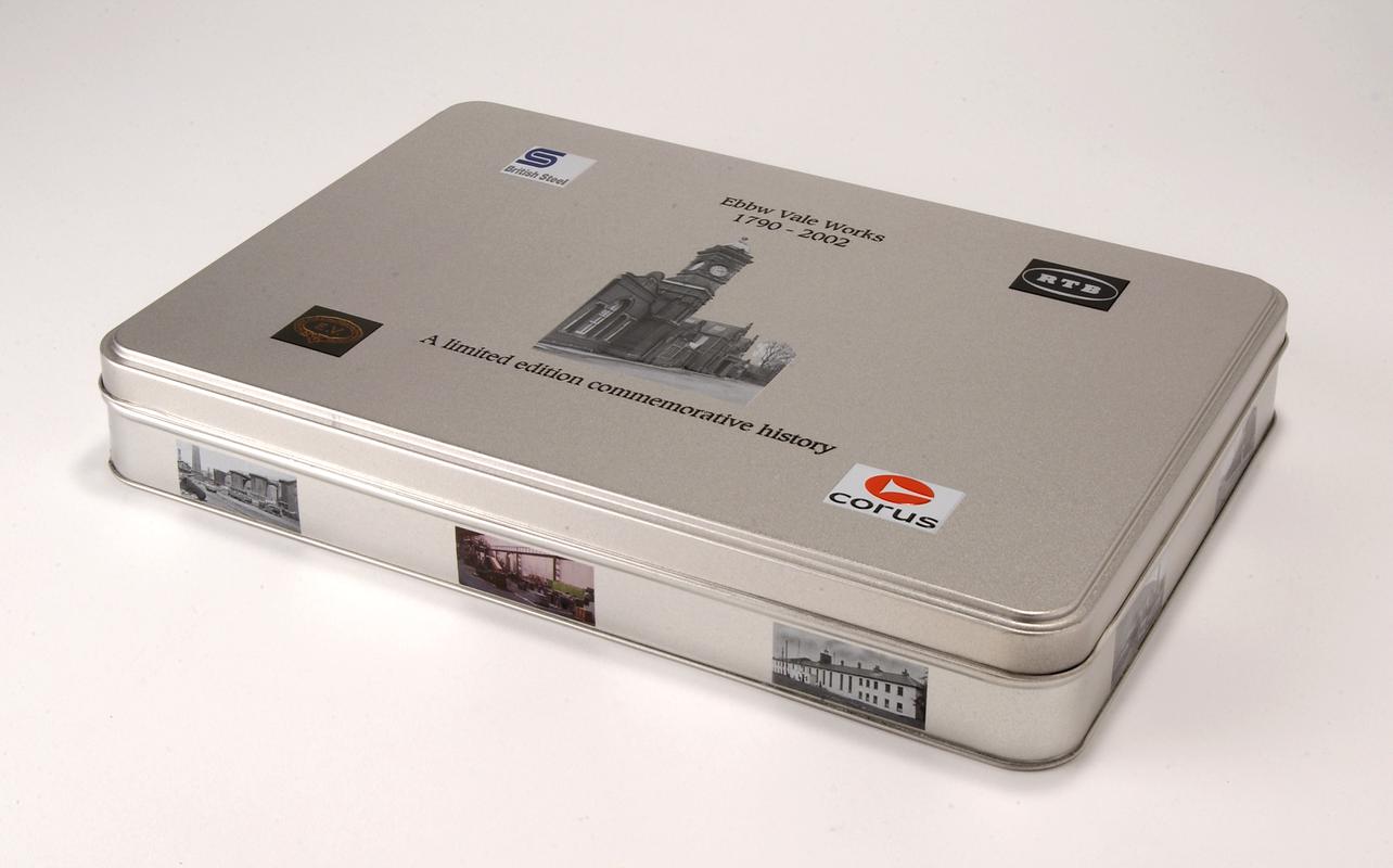 Ebbw Vale Works 1790-2002, commemorative tin