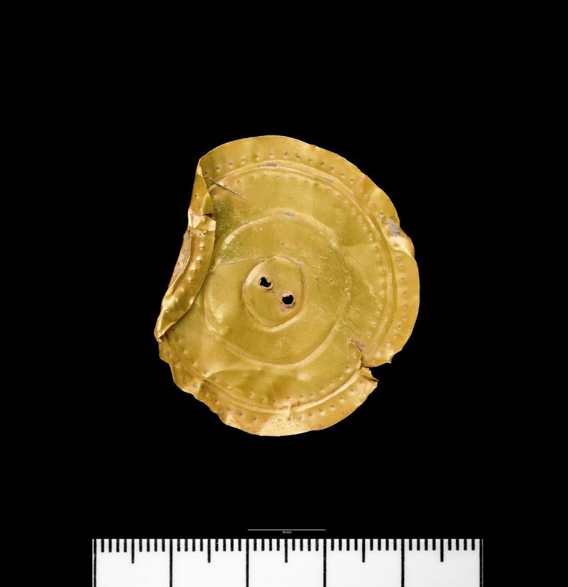 Early Bronze Age gold disc Collections Online