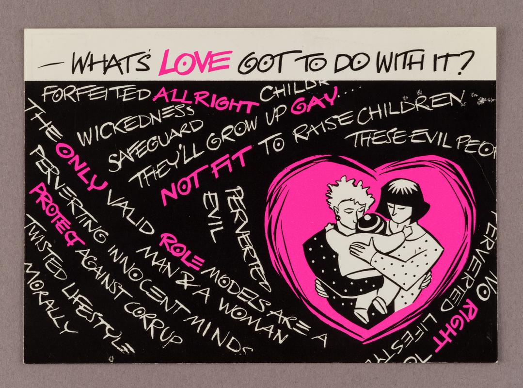 Postcard &#039;Whats Love got to do with it&#039;