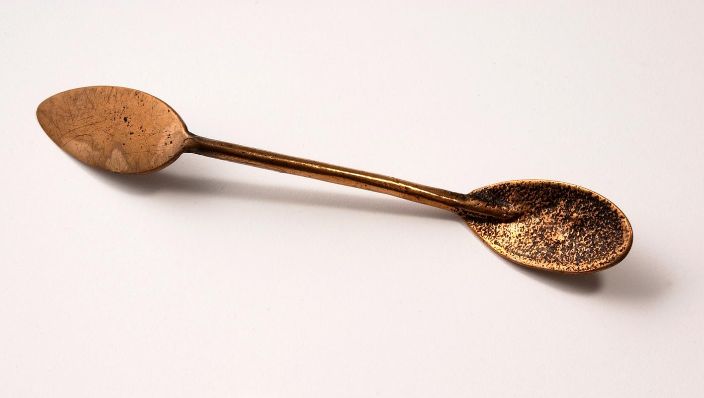 brass heart &amp; spoon tool