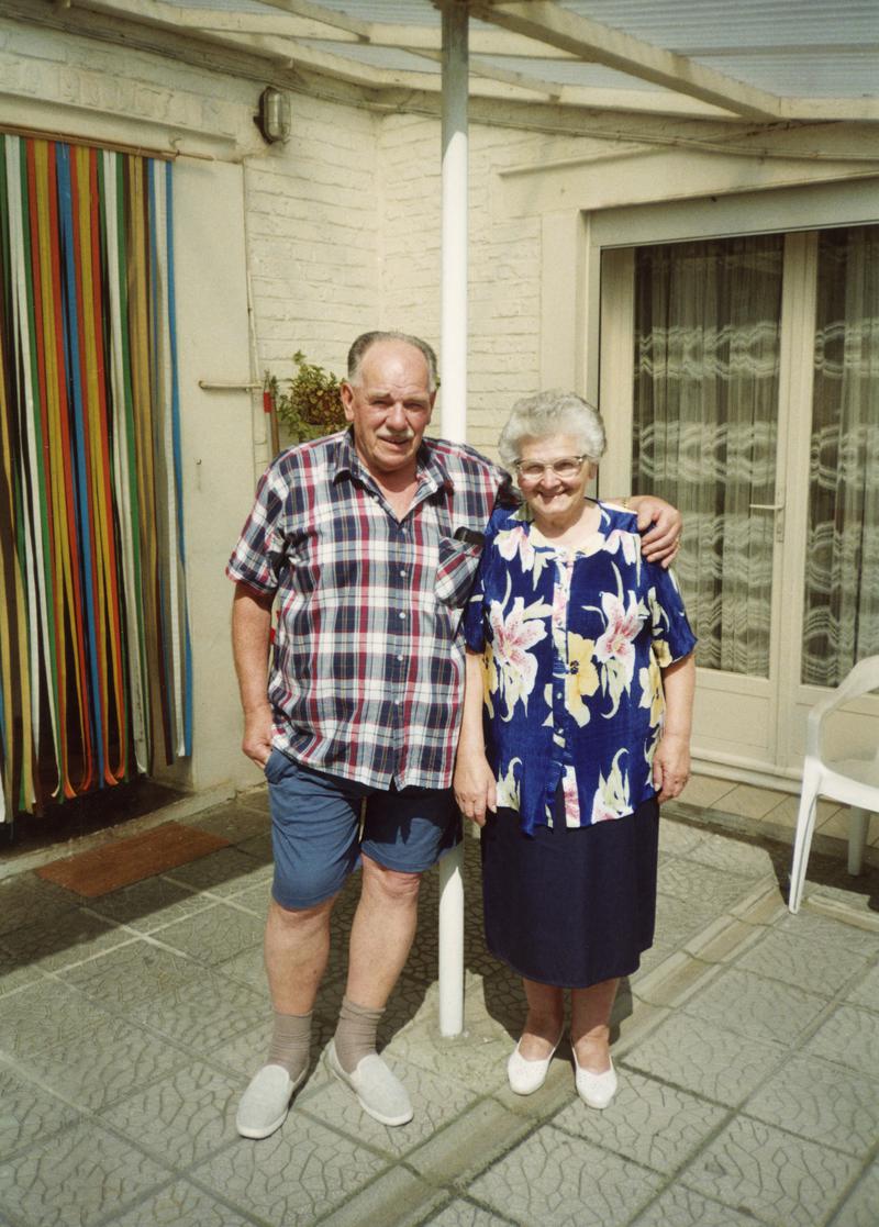 Stanislav Bielski and his sister Marie seen at her home at Pas de Calais