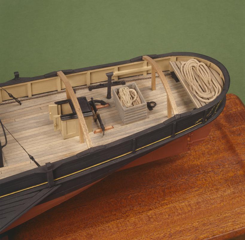 WAVE OF LIFE, full hull ship model