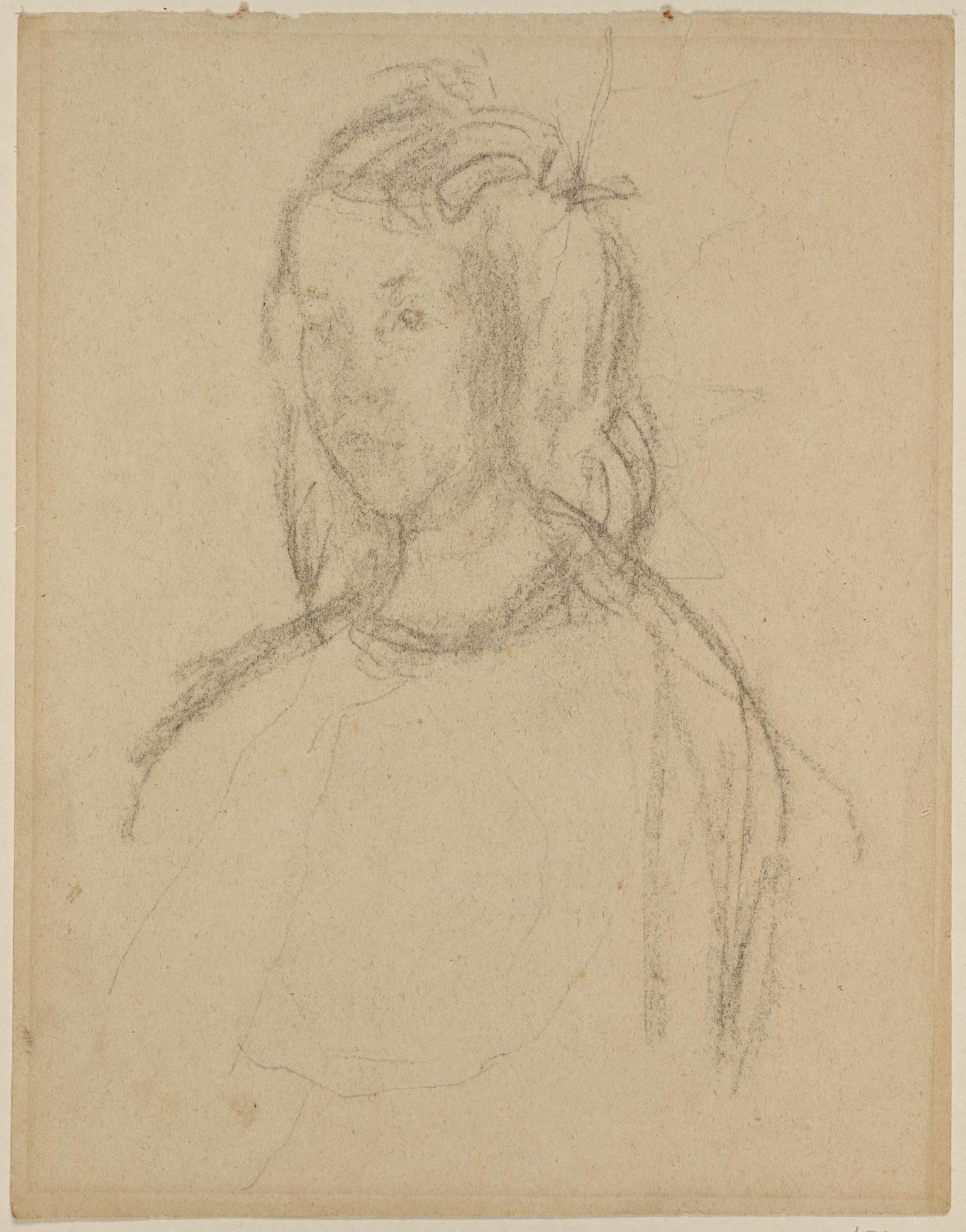 Study of a young girl