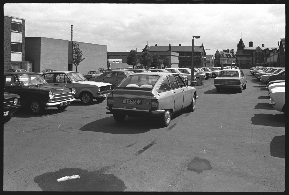 Edward Curran car park, 15 June 1979
