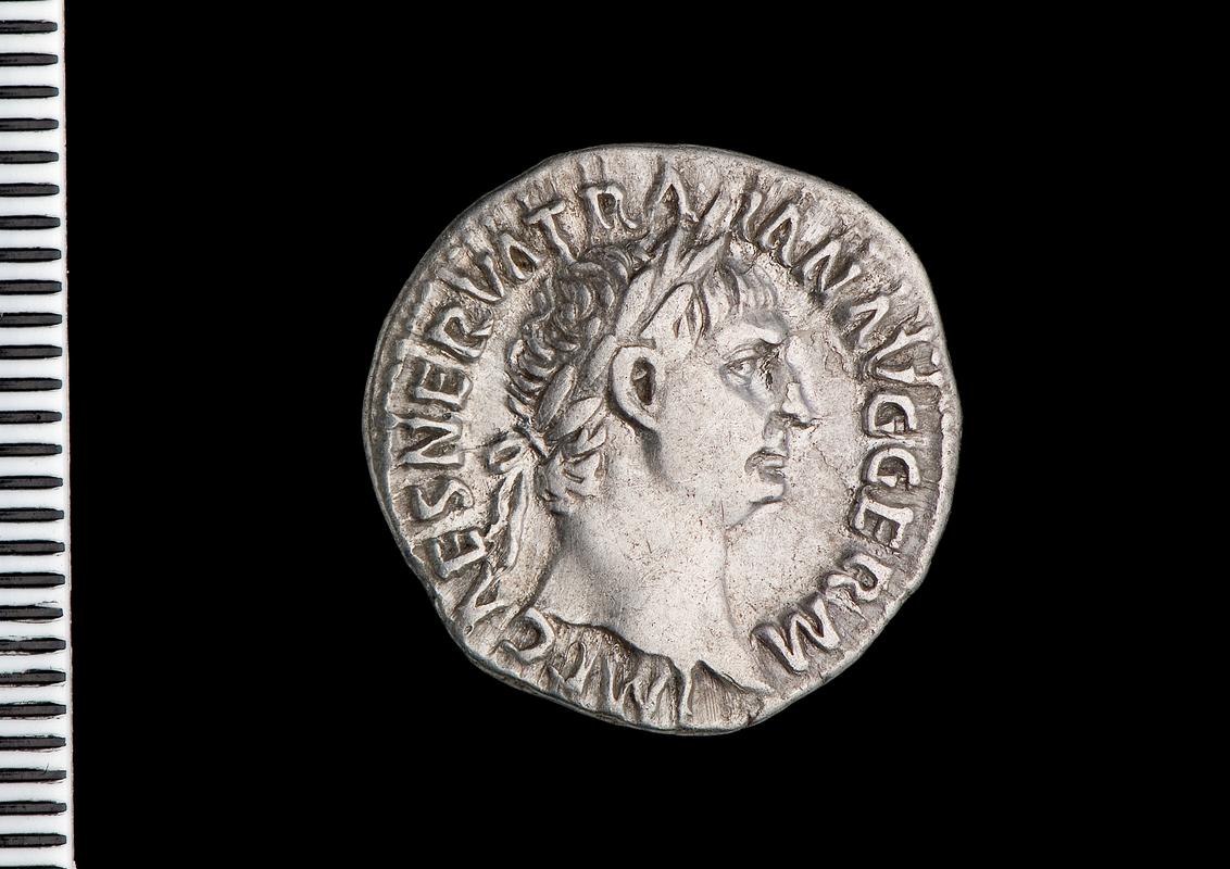 silver denarius (obv.)