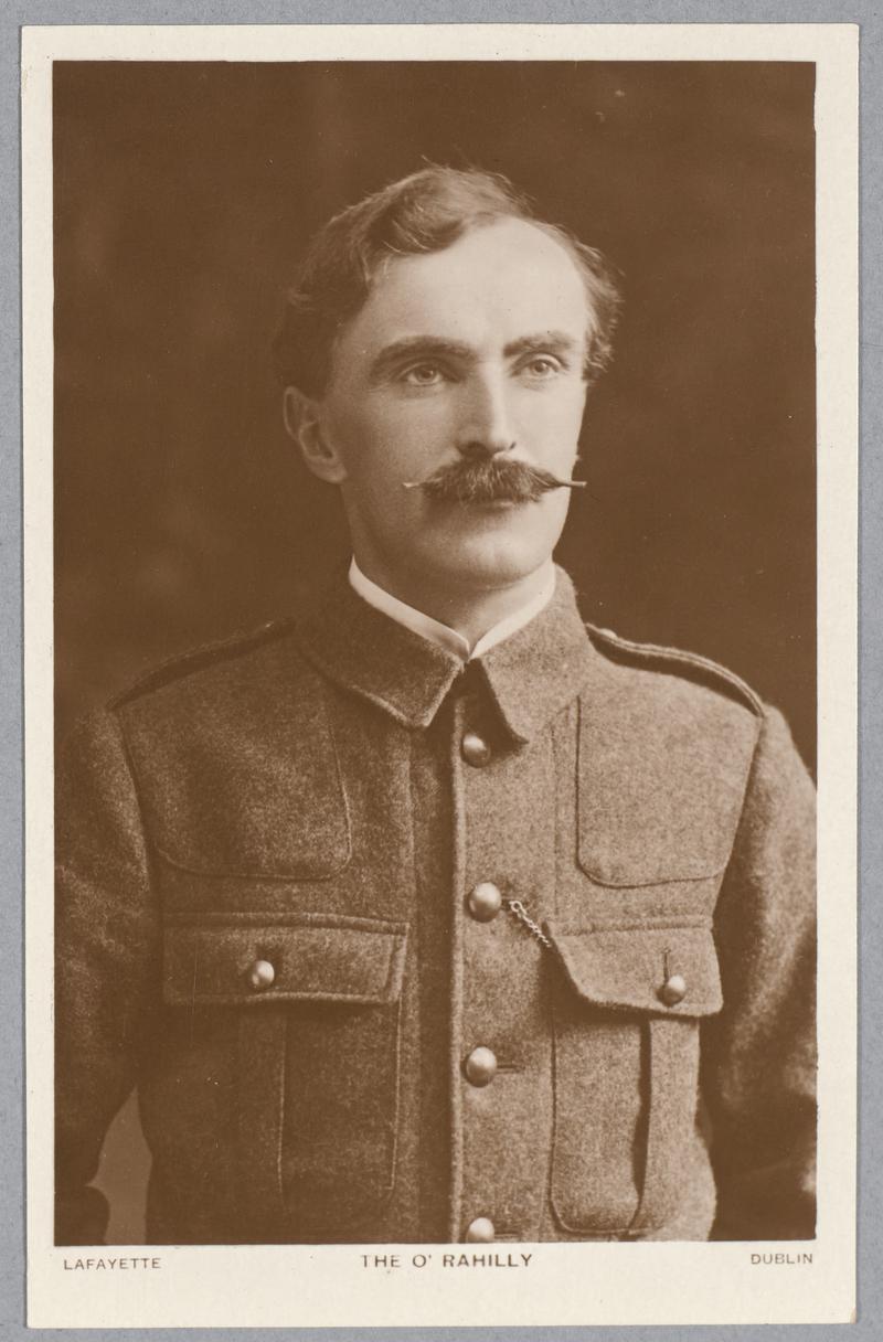 Photographic Portrait - Postcard. The O&#039;Rahilly, portrait by Lafayette Studio Photographers (active 1880-1962).  [Michael Joseph O&#039;Rahilly - known as The O&#039;Rahilly]