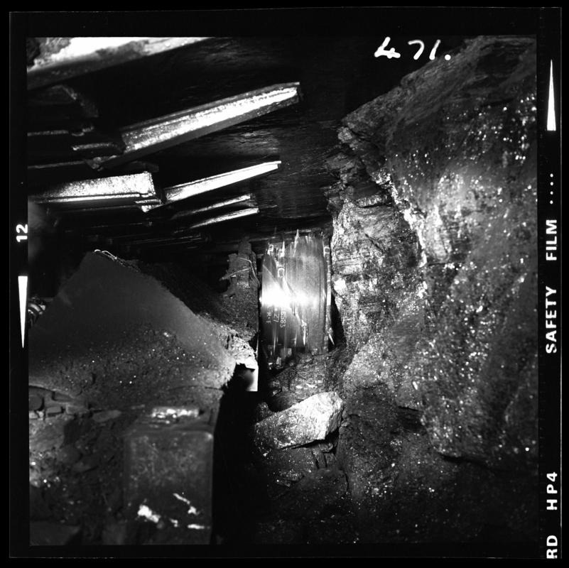 Nantgarw Colliery, film negative