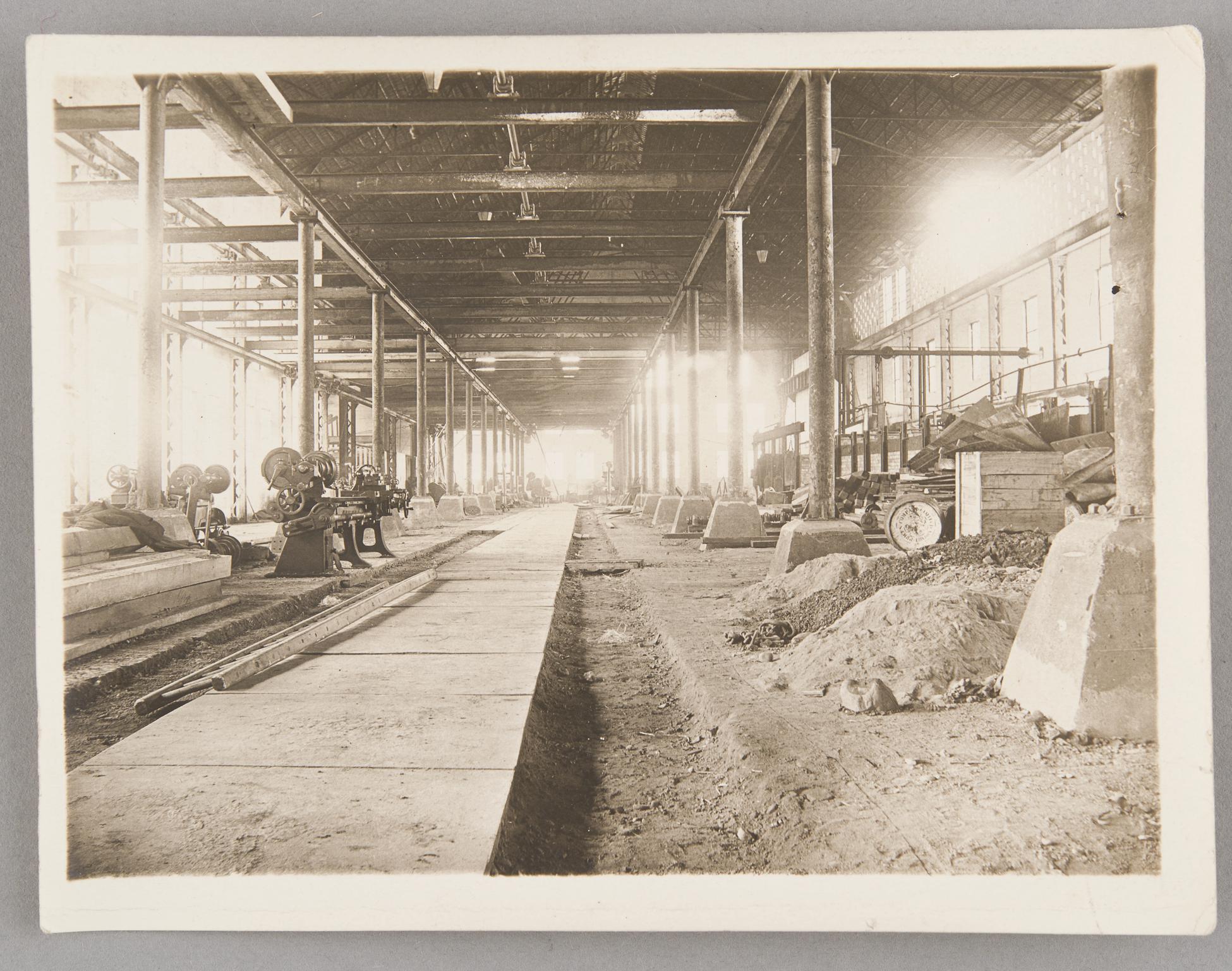 Llanelli shell factory, photograph