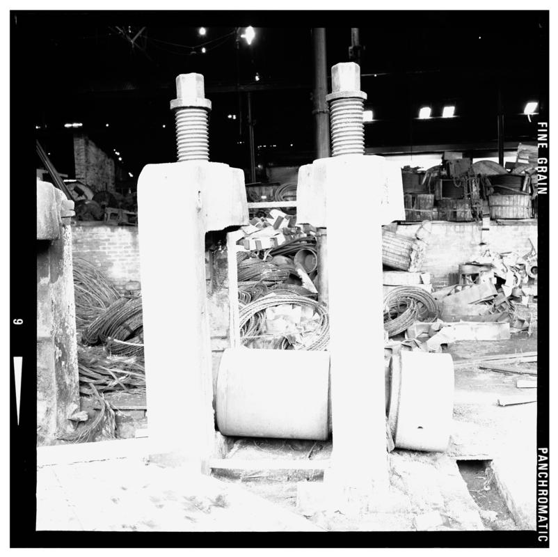 Kidwelly tinplate works, negative