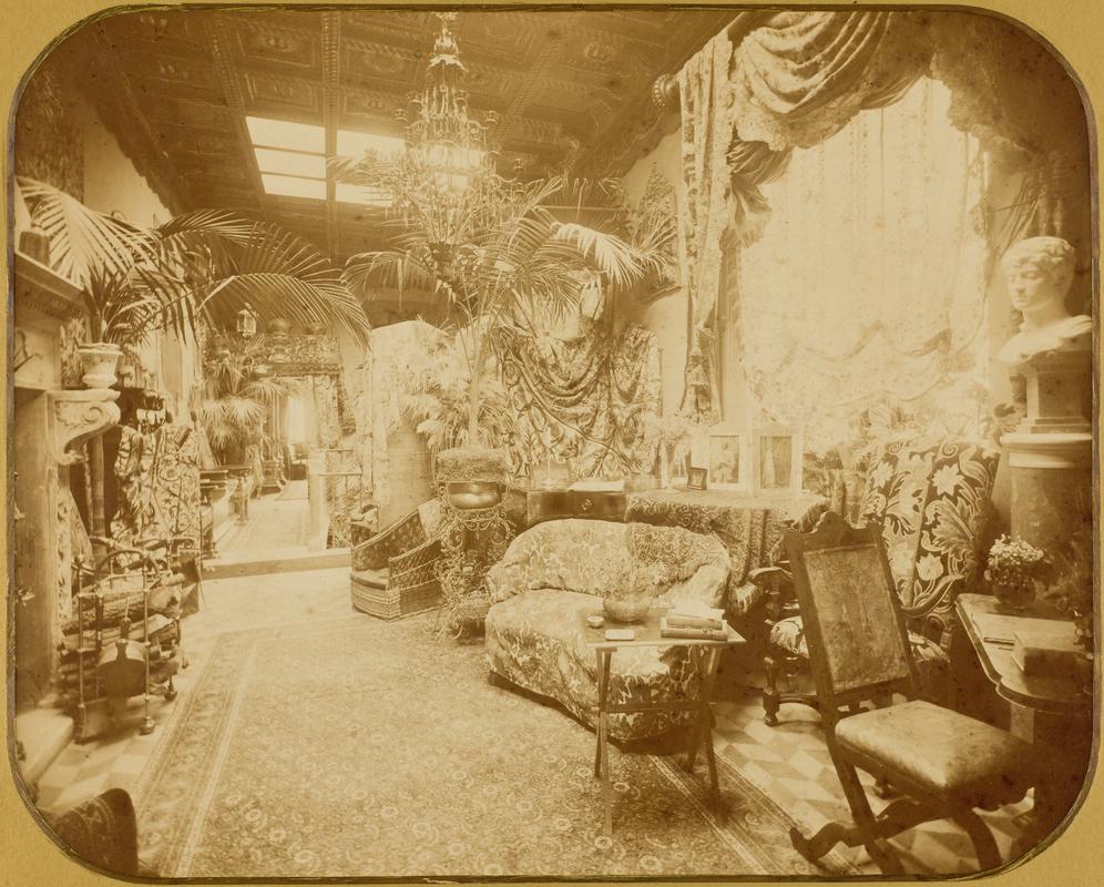 Unidentified interior, photograph