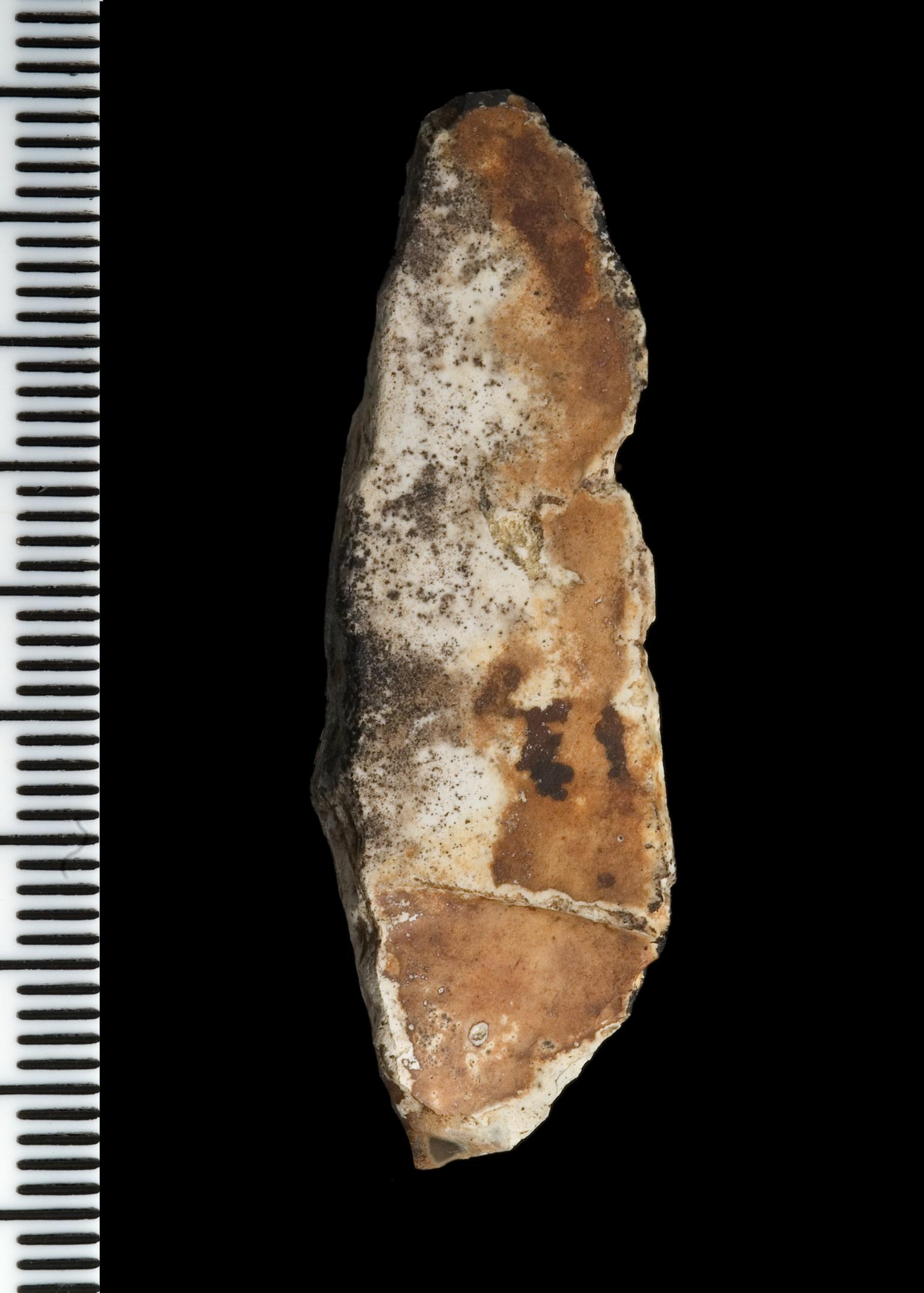 Upper Palaeolithic flint penknife point