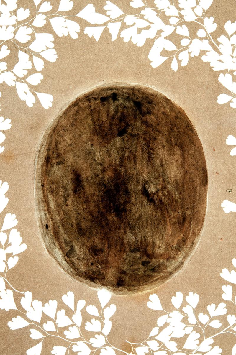 Thereza with microscope, photograph