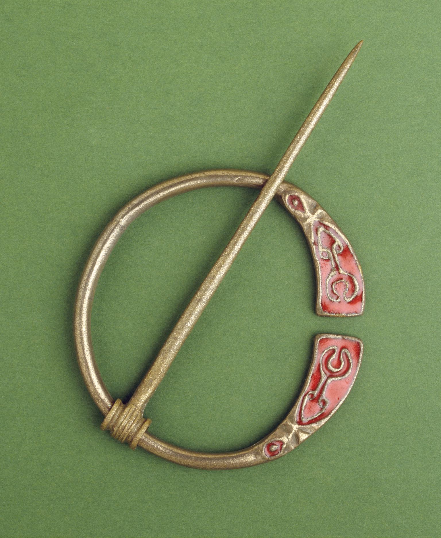 Early Medieval penannular brooch (replica)