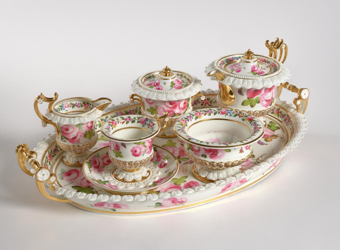 cabaret tea set, c1816-1822