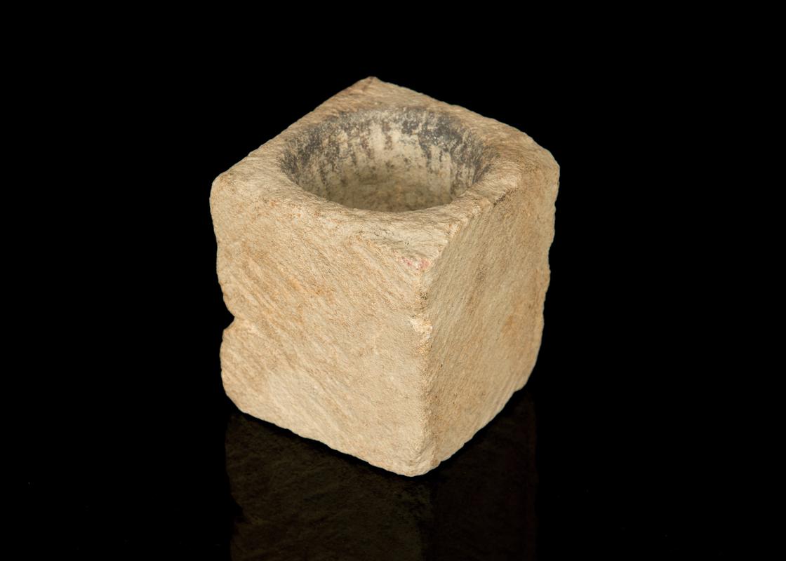 Medieval stone cresset